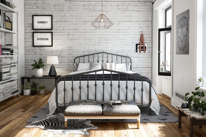 Dorel Home Bushwick Metal Bed