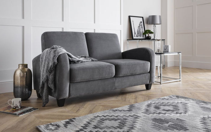 Julian Bowen Vivo 3 Seater Sofa Dusk Grey Chenille