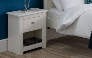 Julian Bowen Radley Bedside Table White