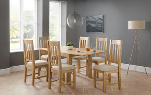 Julian Bowen Astoria Flip-top Dining Table And Hereford Chairs