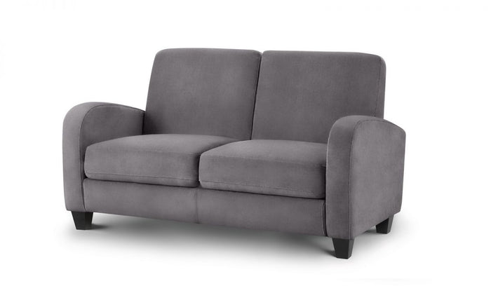 Julian Bowen Vivo 2 Seater Sofa Dusk Grey Chenille