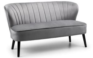 Julian Bowen Coco 2 Seater Sofa Grey-Better Bed Company 
