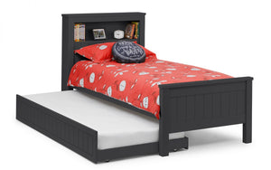 Julian Bowen Maine Bookcase Bed Anthracite