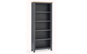 Julian Bowen Bordeaux Tall Bookcase - Dark Grey-Better Bed Company