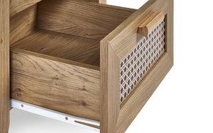 Julian Bowen Sydney 2 Drawer Bedside Runner-Better Bed Company