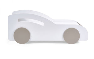 Julian Bowen Atlantis Car Bed White Background From Side-Better Bed Company