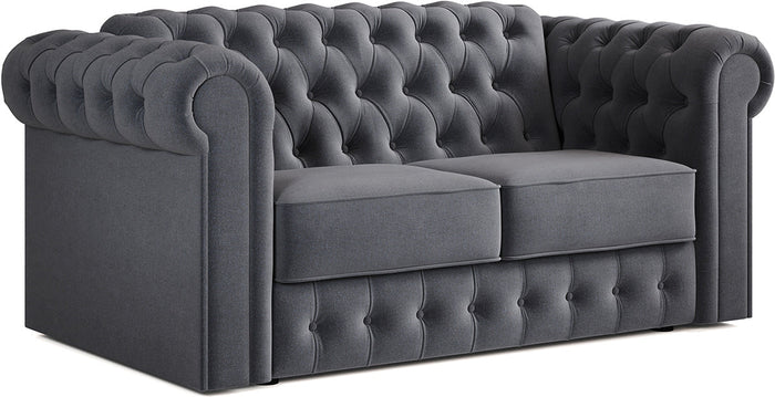 Jay-Be Chesterfield 2 Seater Sofa Bed with Deep e-Sprung™ Mattress