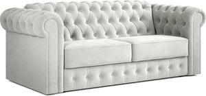 Jay-Be Chesterfield 3 Seater Sofa Bed with Deep e-Sprung™ Mattress CosyChenille-Beam-Better Bed Company