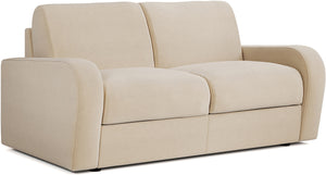 Jay-Be Deco 2 Seater Sofa Bed with Deep e-Sprung™ Mattress BrushedTwill-Linen-Better Bed Company