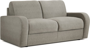 Jay-Be Deco 2 Seater Sofa Bed with Deep e-Sprung™ Mattress BrushedTwill-Smoke-Better Bed Company