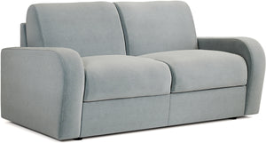 Jay-Be Deco 2 Seater Sofa Bed with Deep e-Sprung™ Mattress BrushedTwill-Sky-Better Bed Company