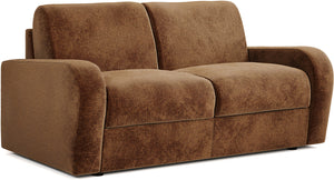 Jay-Be Deco 2 Seater Sofa Bed with Deep e-Sprung™ Mattress CosyChenille-Cork-Better Bed Company