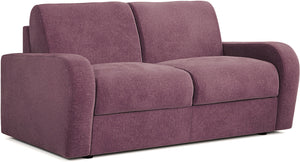 Jay-Be Deco 2 Seater Sofa Bed with Deep e-Sprung™ Mattress CosyChenille-Mauve-Better Bed Company