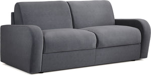 Jay-Be Deco 3 Seater Sofa Bed with Deep e-Sprung™ Mattress BrushedTwill-Admiral-Better Bed Company