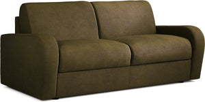 Jay-Be Deco 3 Seater Sofa Bed with Deep e-Sprung™ Mattress BrushedTwill-Hunter-Better Bed Company