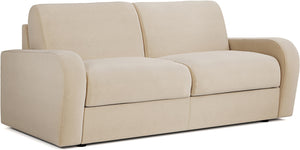 Jay-Be Deco 3 Seater Sofa Bed with Deep e-Sprung™ Mattress BrushedTwill-Linen-Better Bed Company