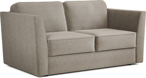 Jay-Be Elegance 2 Seater Sofa Bed with Deep e-Sprung™ Mattress BrushedTwill-Smoke-Better Bed Company