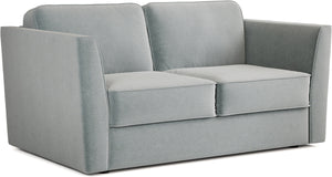 Jay-Be Elegance 2 Seater Sofa Bed with Deep e-Sprung™ Mattress BrushedTwill-Sky-Better Bed Company