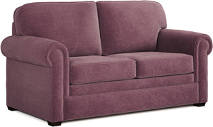 Jay-Be Heritage 2 Seater Sofa Bed with e-Pocket Mattress CosyChenille-Mauve-Better Bed Company