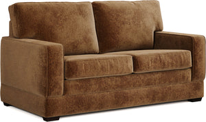 Jay-Be Urban 2 Seater Sofa Bed with e-Pocket Mattress Cosy Chenille Cork-Better Bed Company