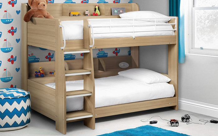 Julian Bowen Domino Sonoma Oak Bunk Bed