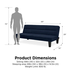 Dorel Home Kebo Futon With Man-Better Bed Company