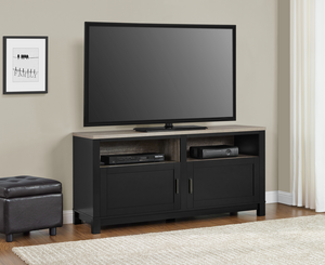 Dorel Home Carver TV Stand Black-Better Bed Company 