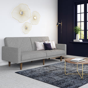 Dorel Home Paxson Sofa Bed Light Grey-Better Bed Company