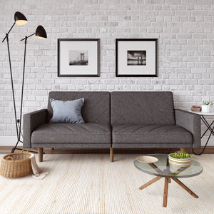 Dorel Home Paxson Sofa Bed Dark Grey-Better Bed Company