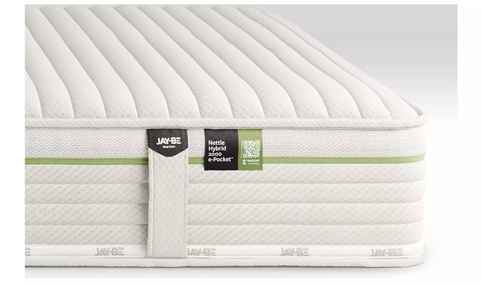 Jay-Be® Natural All Seasons Nettle Hybrid 2000 e-Pocket™ mattress
