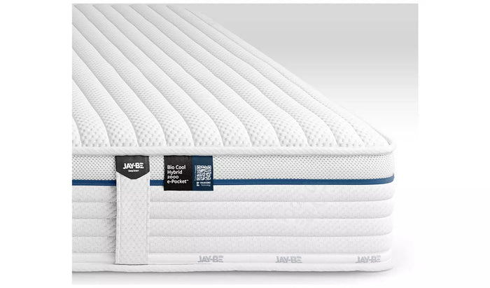 Jay-Be® Bio Cool Hybrid 2000 e-Pocket™ eco-friendly mattress