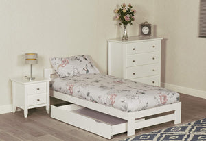 Better Sommer Bed Frame White Single-Better Bed Company