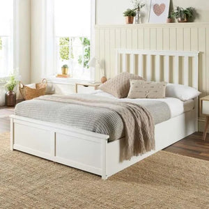 Aspire Atlantic Solid Wood Ottoman Bed Frame From Side-Better Bed Company