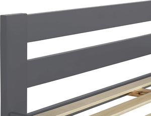 Better Sommer Bed Frame Grey Headboard-Better Bed Company