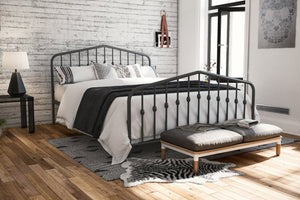 Dorel Home Bushwick Metal Bed-Better Bed Company 