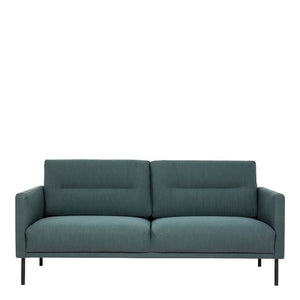 Furniture To Go Larvik 2.5 Seater Sofa Dark Green Black Legs-Better Bed Company