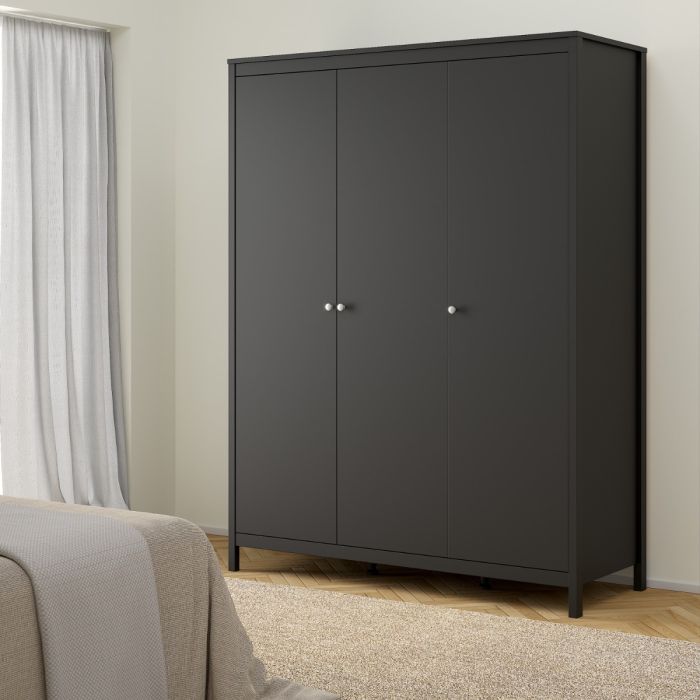 Furniture To Go Madrid Wardrobe with 3 Doors