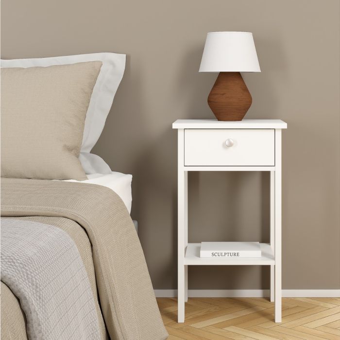 Furniture To Go Madrid Bedside Table with 1 Drawer