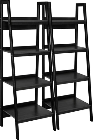 Dorel Home Lawrence 4 Shelf Ladder Bookcase