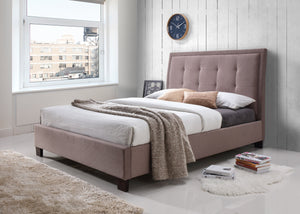 Artisan Brown Fabric Bed