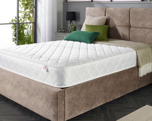Aspire Double Comfort Memory Rolled Mattress With Bed At Side-Better Bed Company