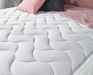 Aspire Eco Foam Rolled Mattress Top Close Up-Better Bed Company