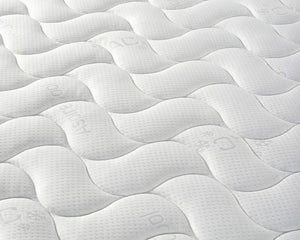 Aspire Eco Foam Rolled Mattress Cover Close Up-Better Bed Company