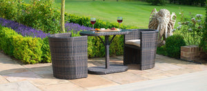 Maze Rattan Balcony Bistro Set-Better Bed Company 