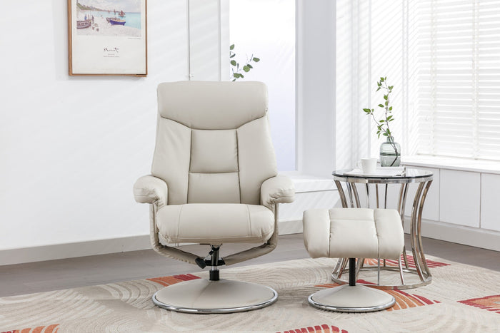 GFA Biarritz Recliner And Foot Stool