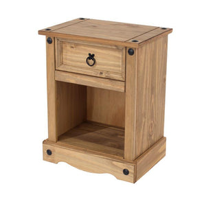 Core Products Corona 1 Drawer Bedside Cabinet