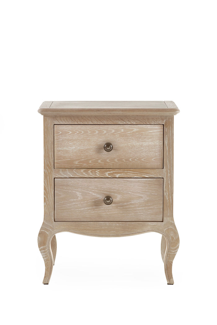 Julian Bowen Camille 2 Drawer Bedside Table