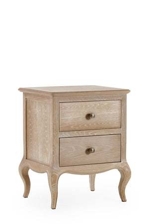 Julian Bowen Camille 2 Drawer Bedside Table From Side-Better Bed Company