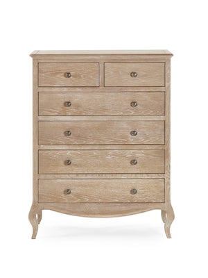 Julian Bowen Camille Camille 4 + 2 Chest Of Drawers From Front-Better Bed Company