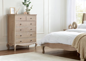 Julian Bowen Camille Camille 4 + 2 Chest Of Drawers-Better Bed Company